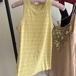 yellow madewell tank top